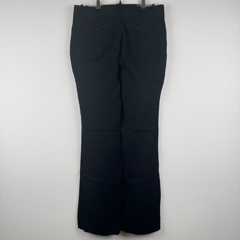 Banana Republic Sloan Dress Pants Womens 8 Black Excellent Classic Office Wear